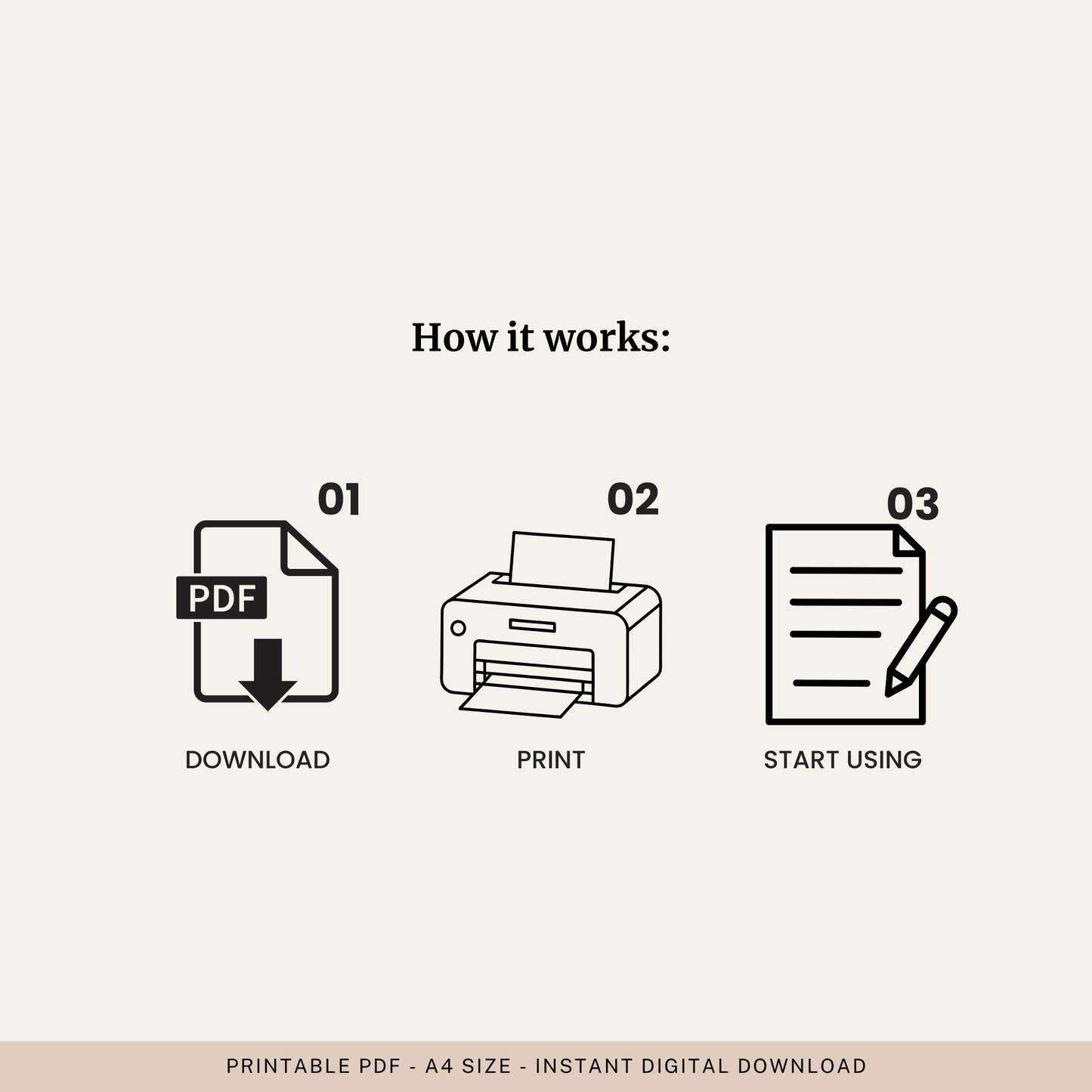 Procrastination Worksheets