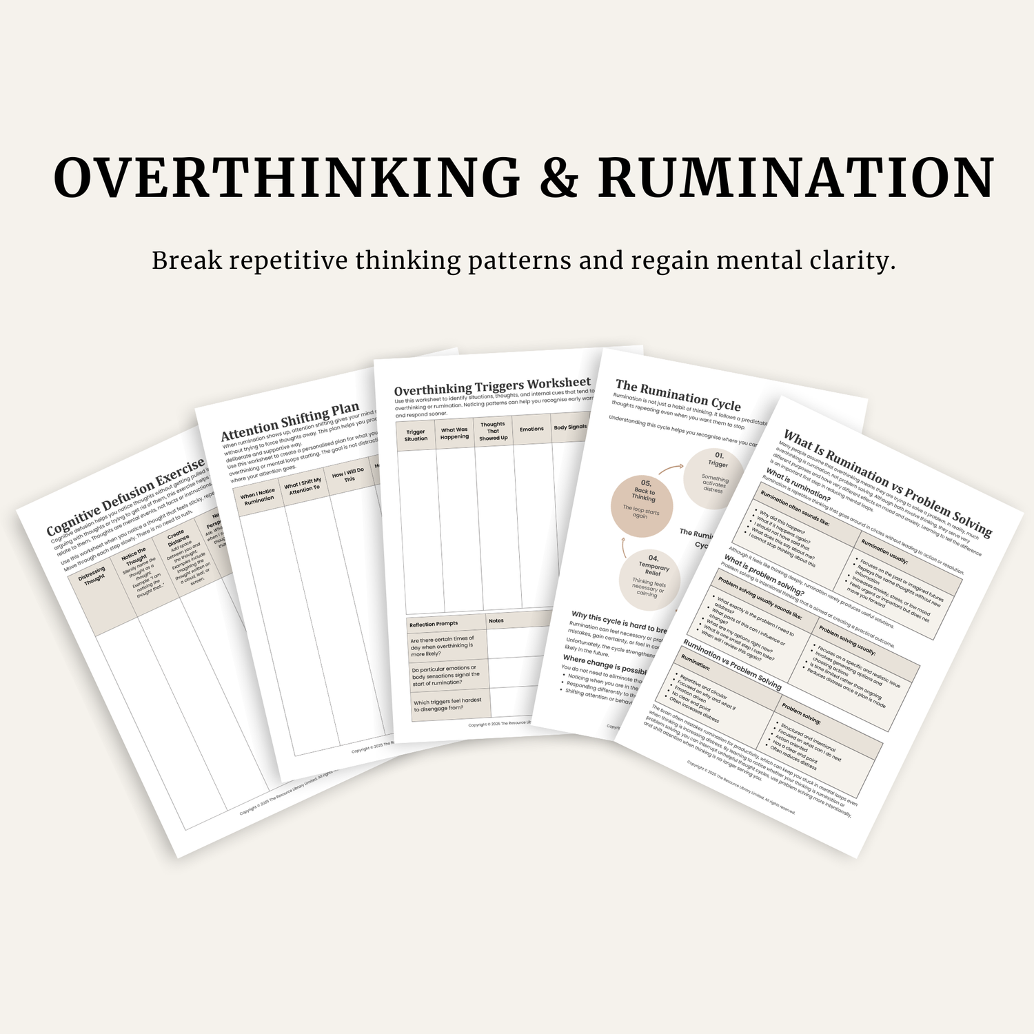 Overthinking & Rumination