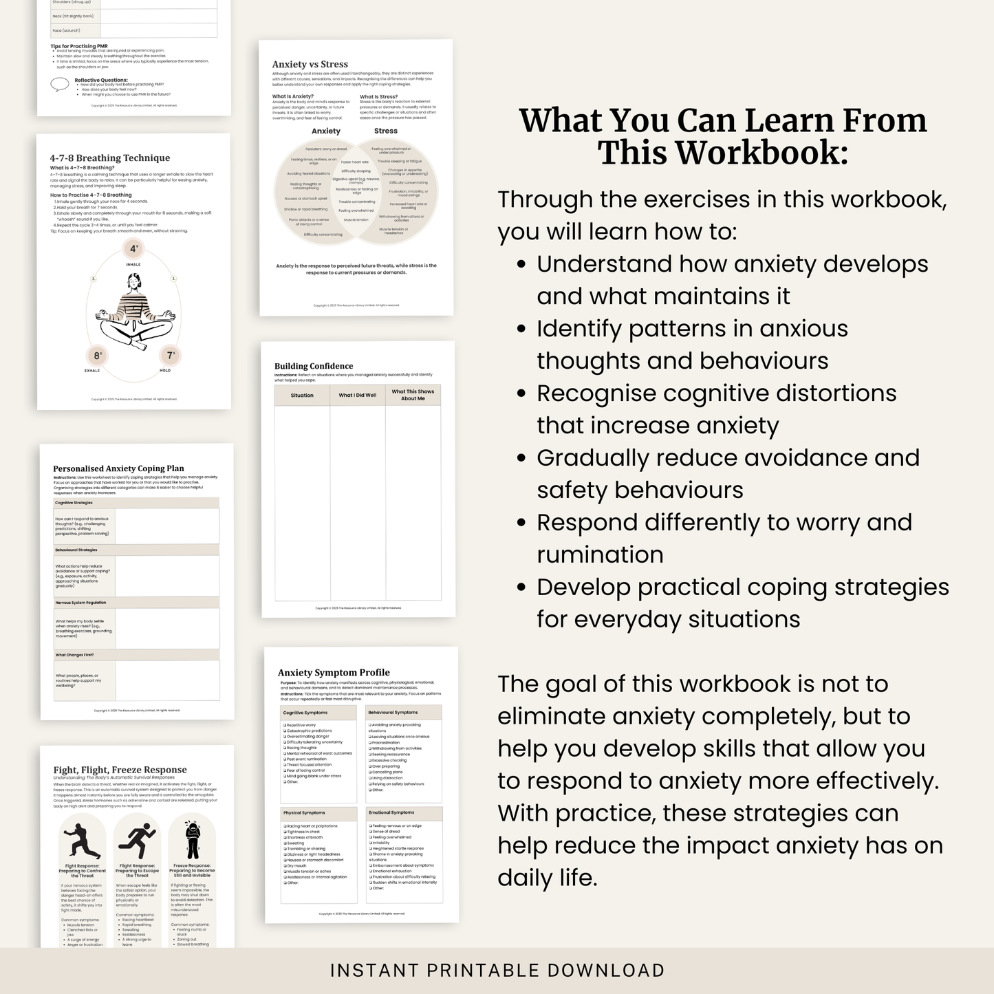 The Complete Anxiety Workbook