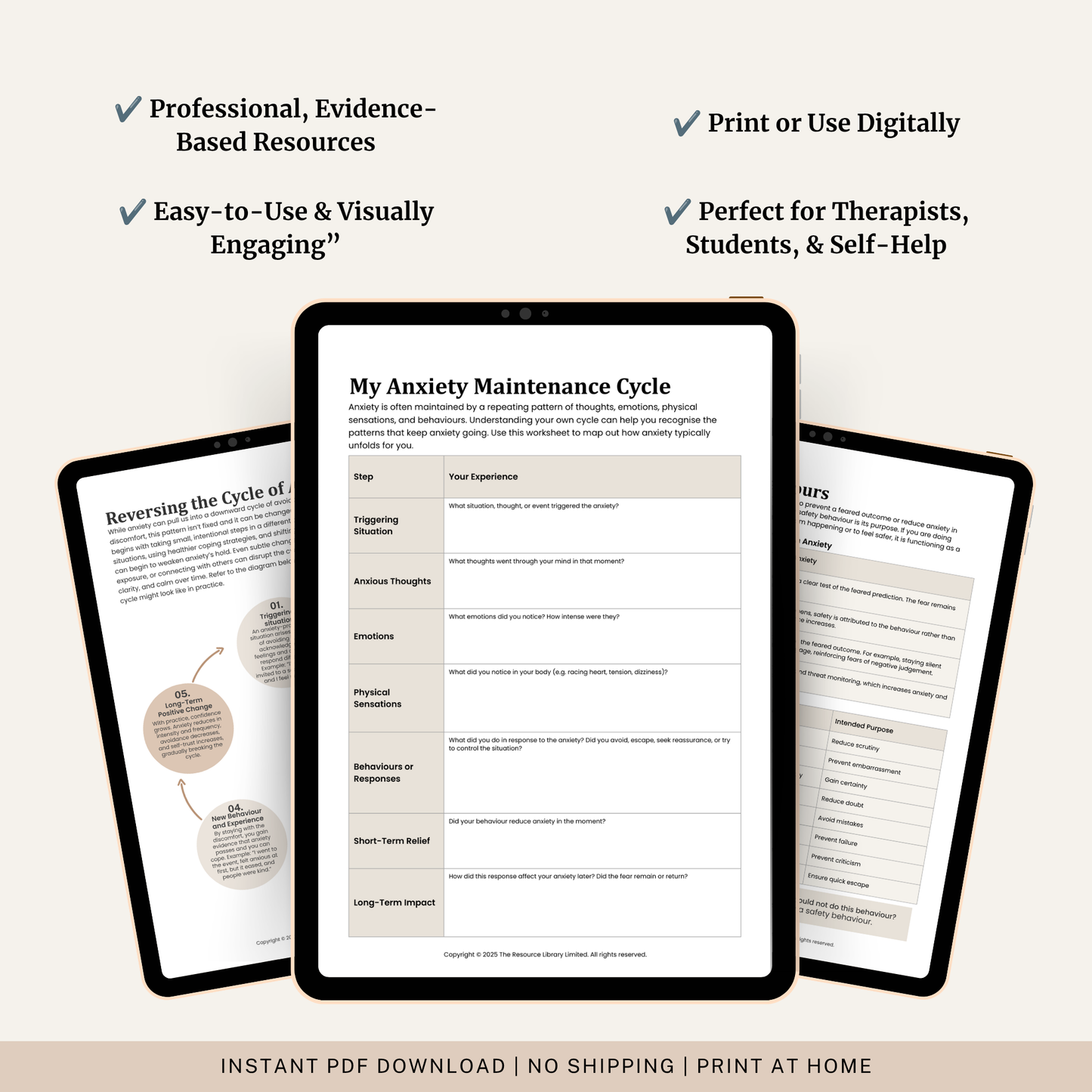 The Complete Anxiety Workbook
