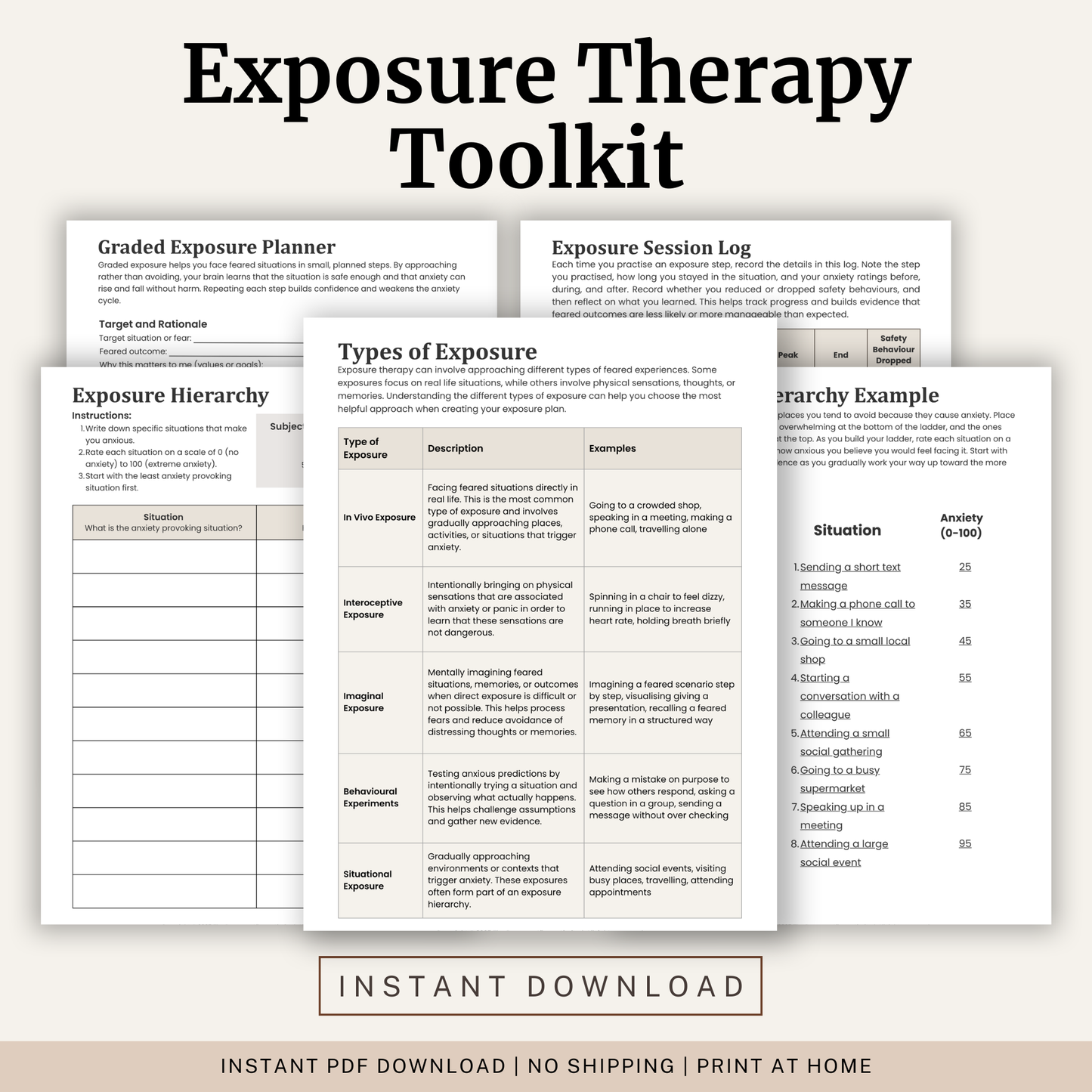 Exposure Therapy Toolkit