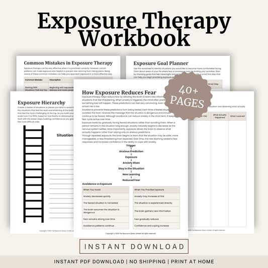 Exposure Therapy Workbook