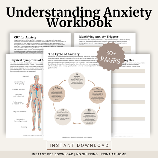 Understanding Anxiety Workbook