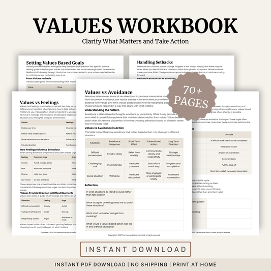 Values Workbook