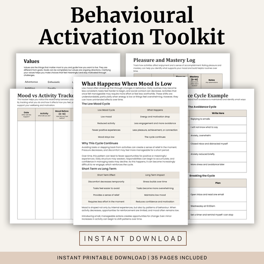 Behavioural Activation Toolkit