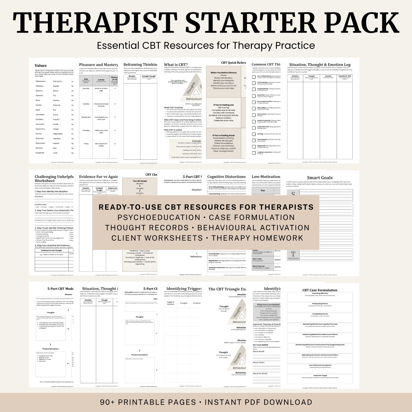 Therapist Starter Pack