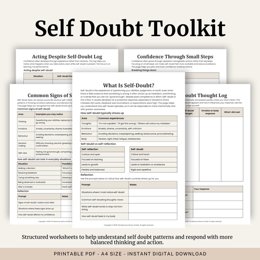 Self Doubt Toolkit