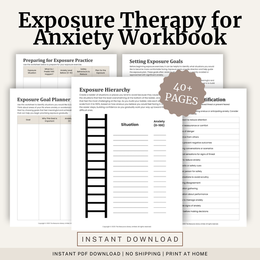 Exposure Therapy for Anxiety Workbook