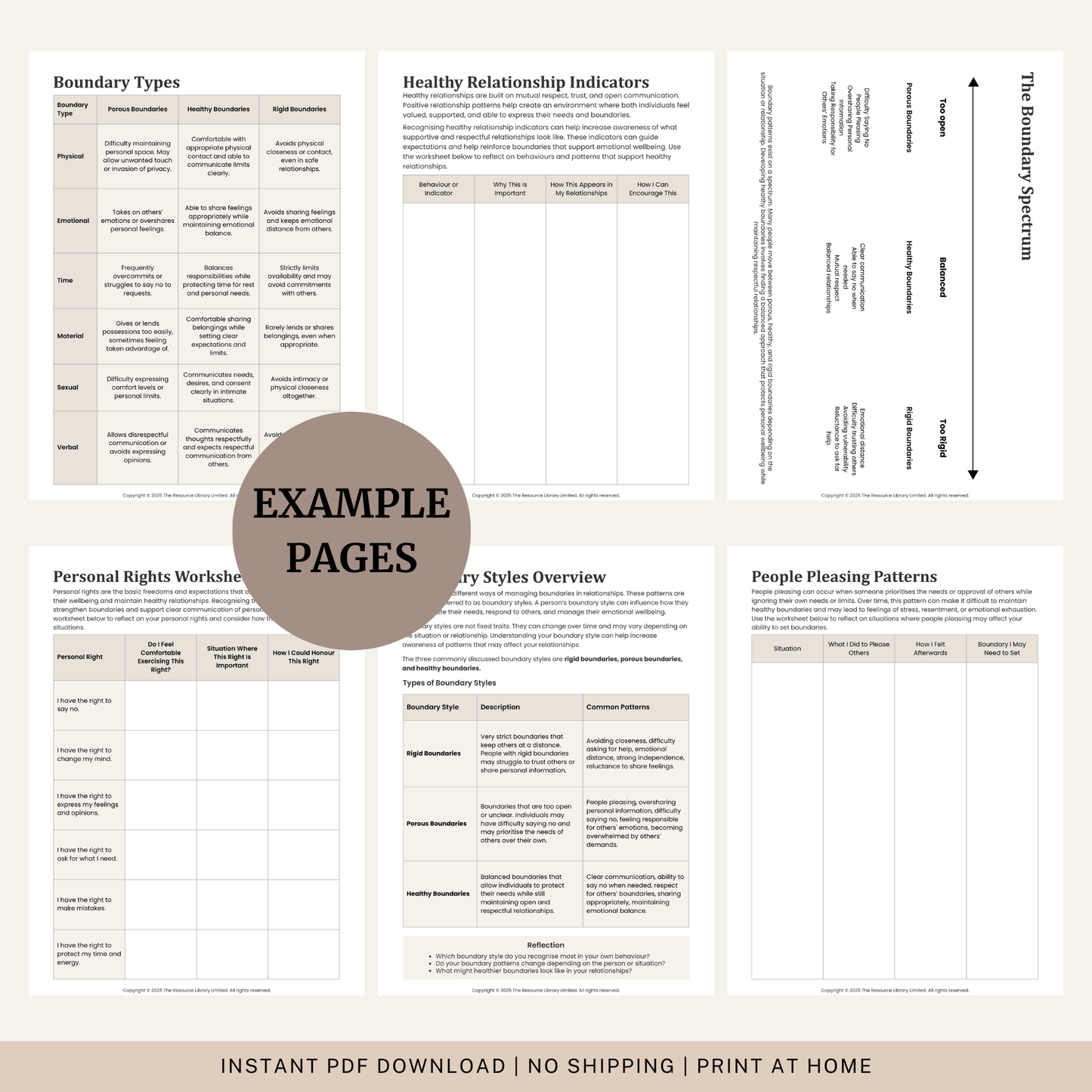 Complete Boundaries Bundle