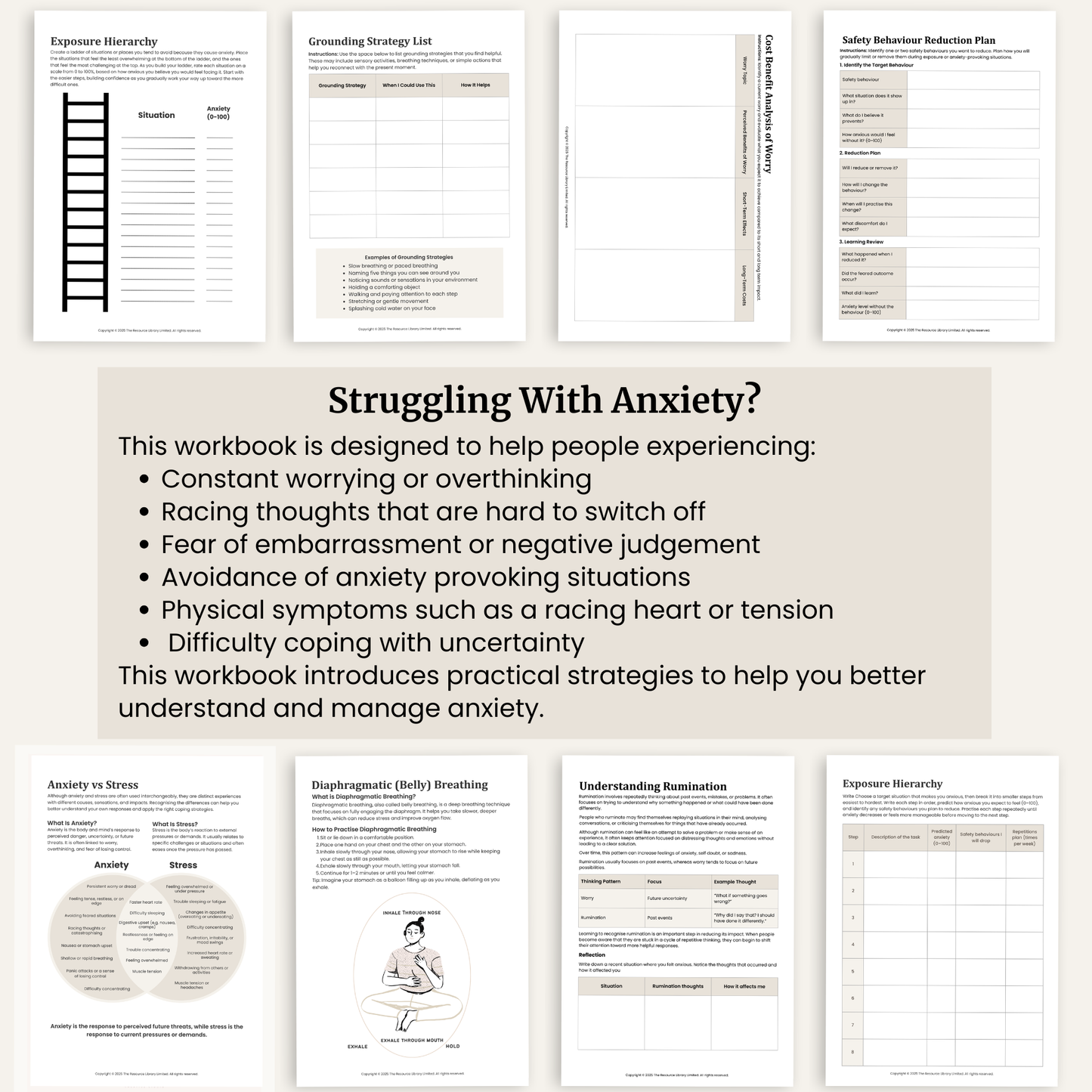The Complete Anxiety Workbook