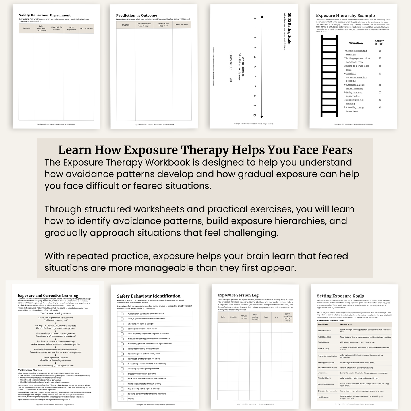 Exposure Therapy Workbook