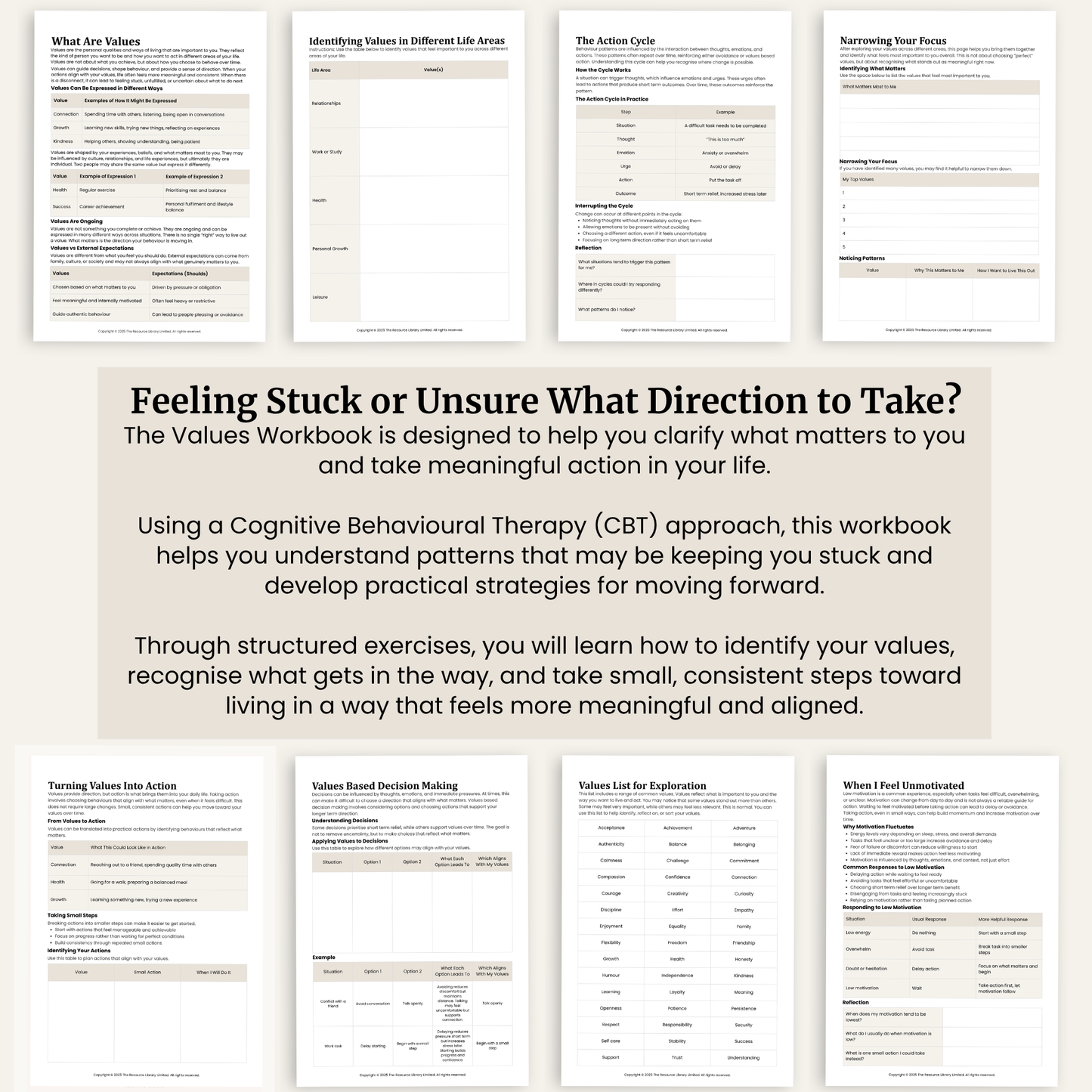Values Workbook
