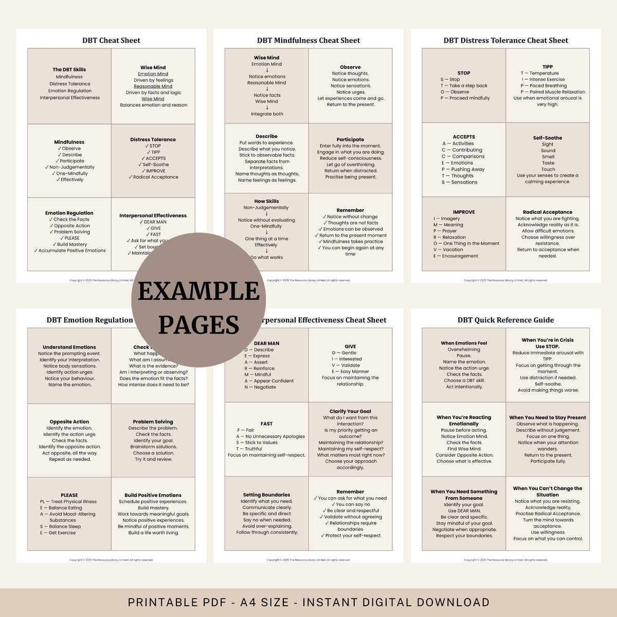 DBT Cheat Sheets