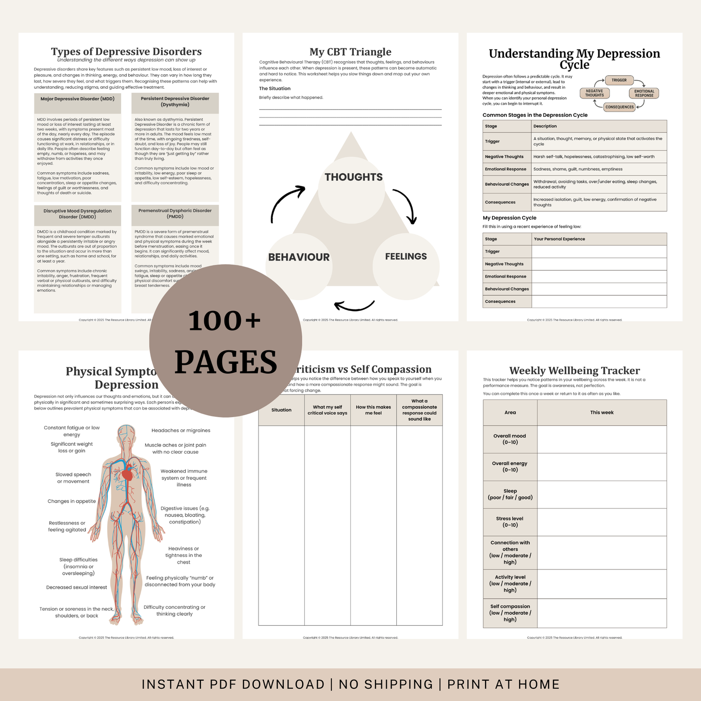 Depression Workbook