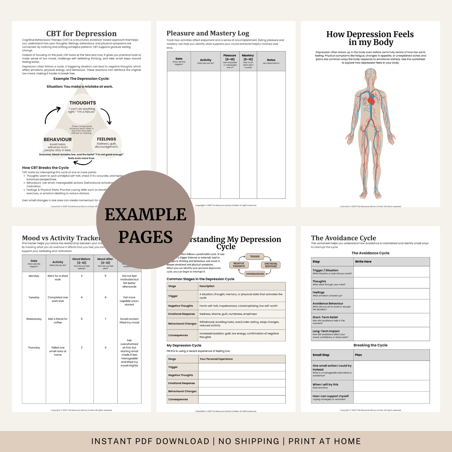 Complete Depression Bundle
