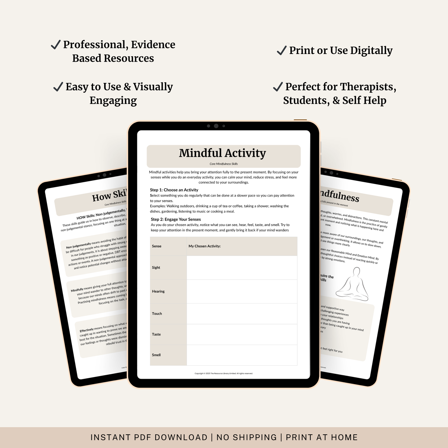 Mindfulness DBT Skills Toolkit