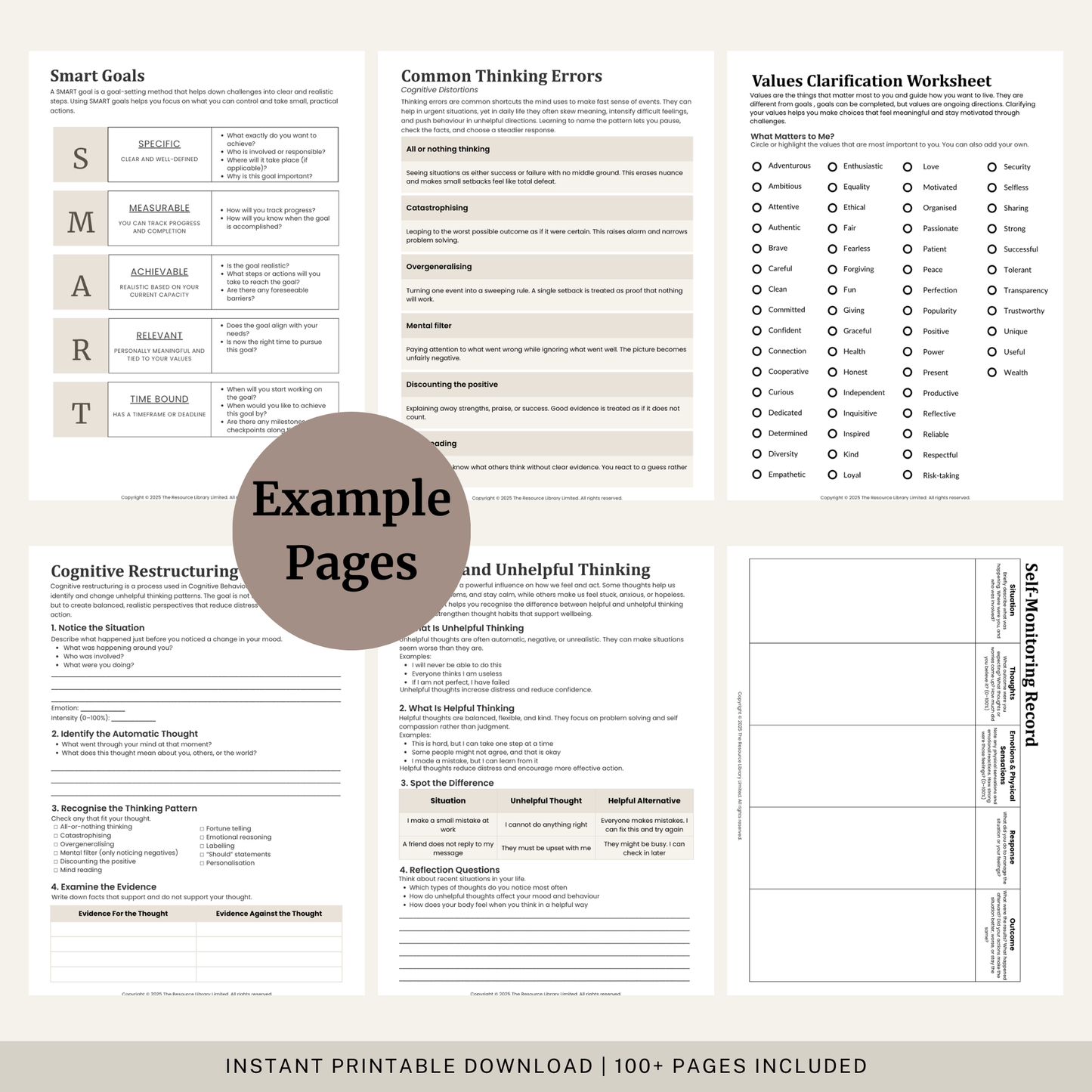 CBT Workbook