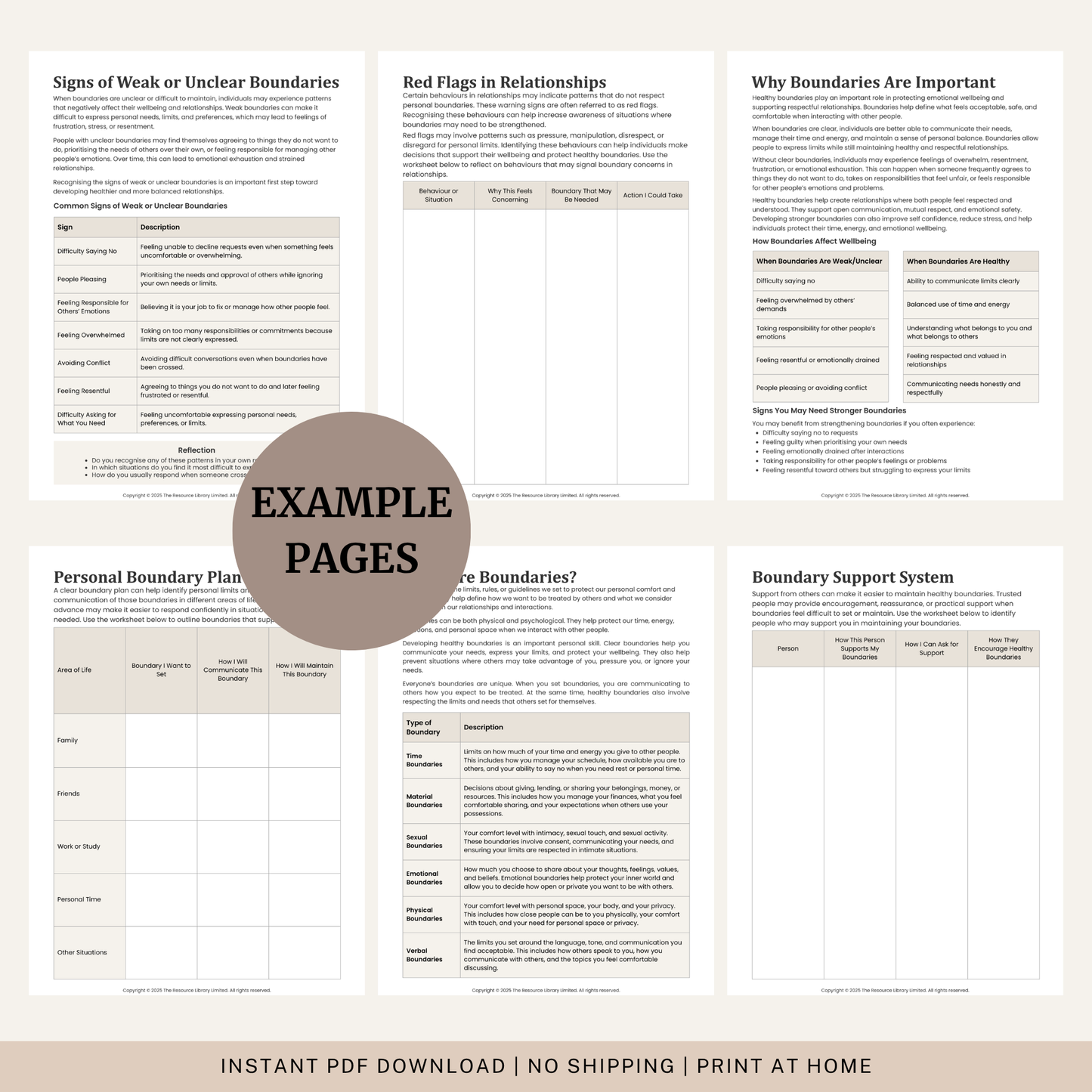 Complete Boundaries Bundle