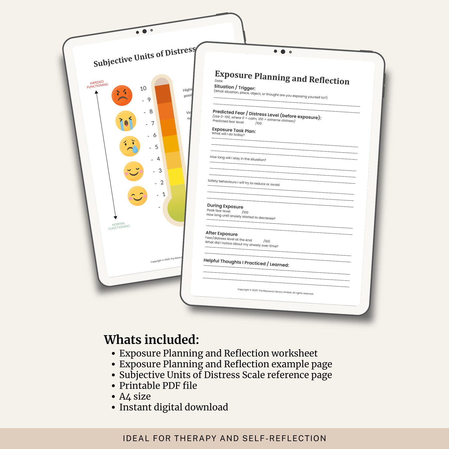 Exposure Planning and Reflection Worksheet