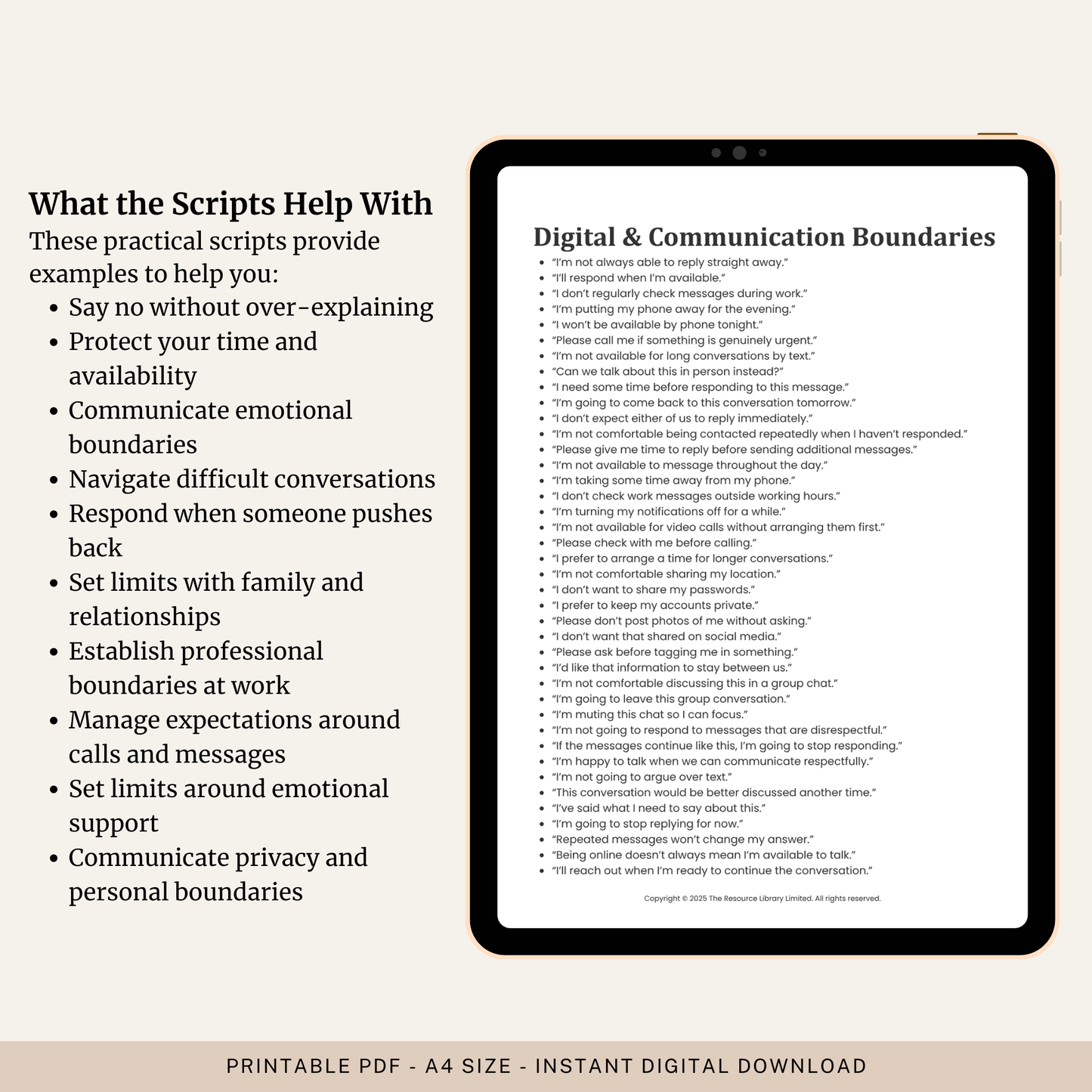 Boundary Communication Scripts