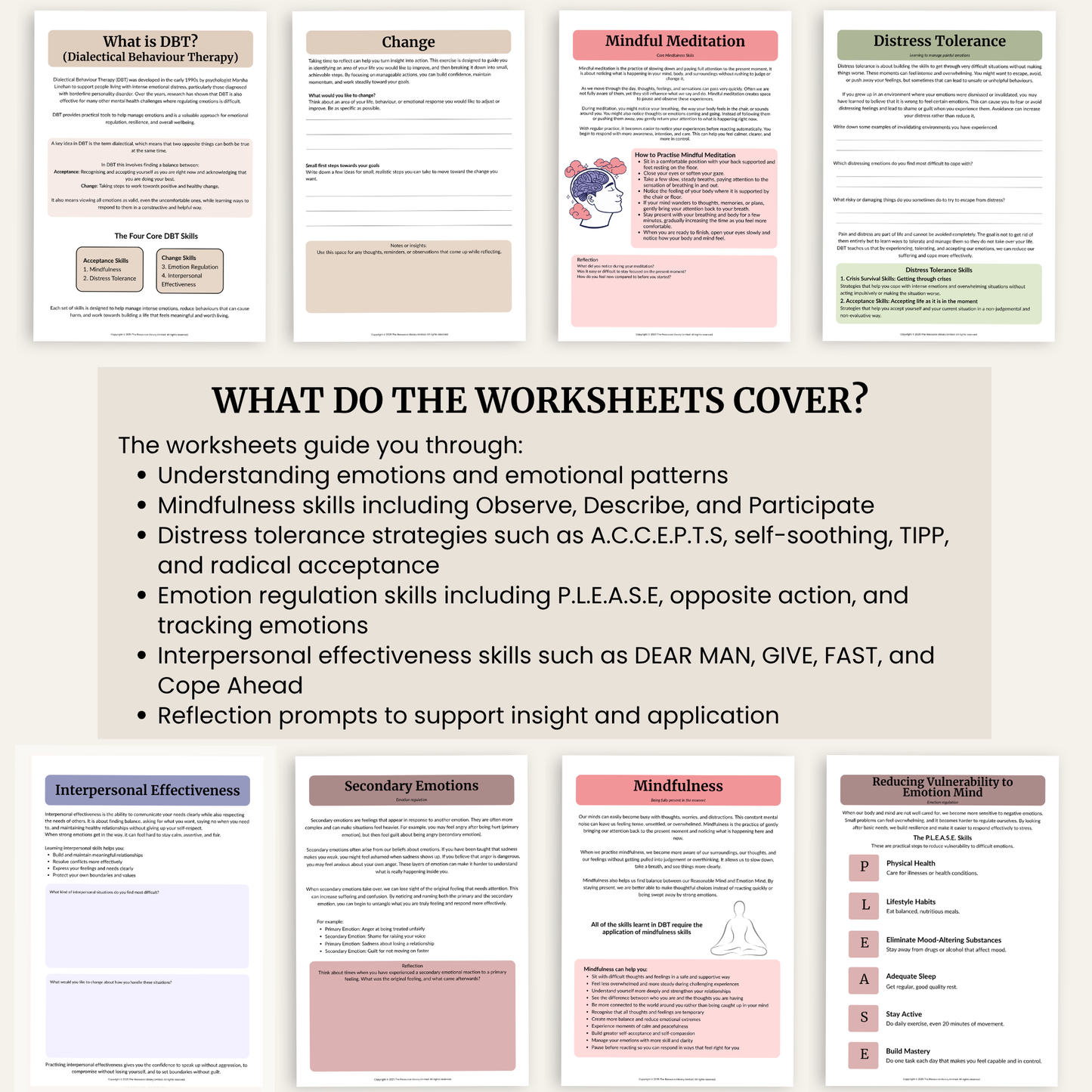 DBT Skills Workbook
