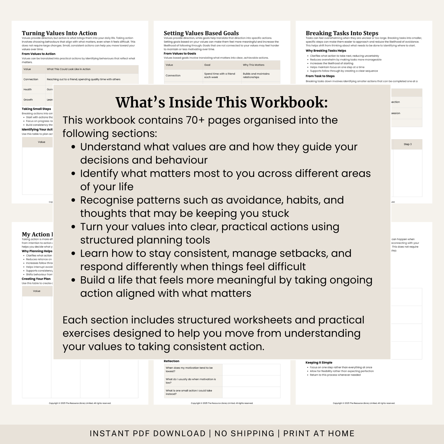 Values Workbook