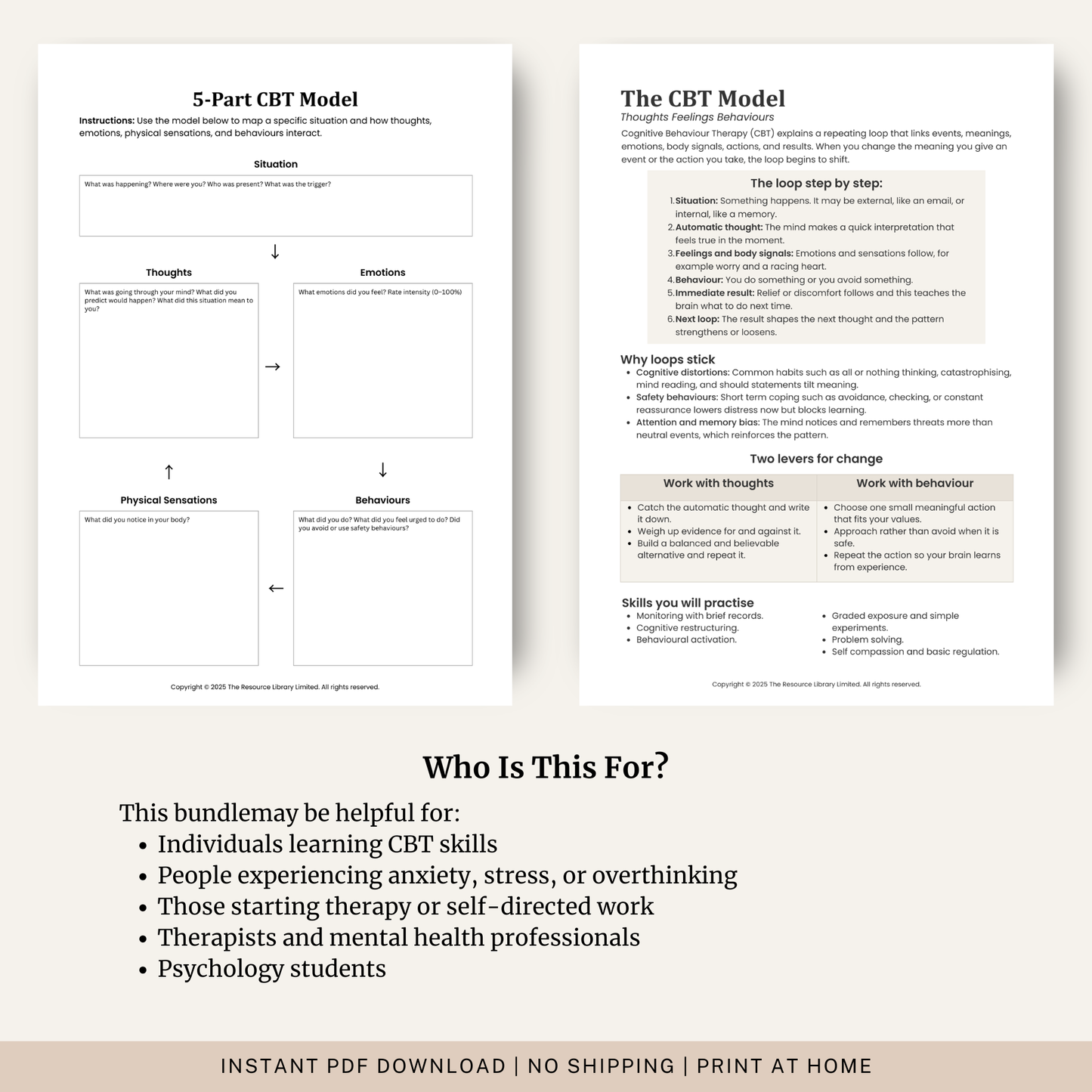 CBT Basics Bundle
