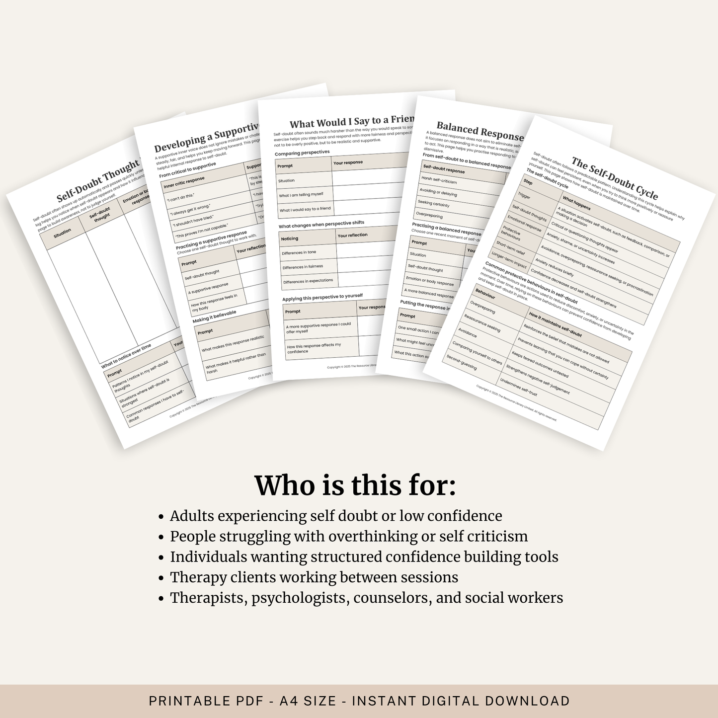 Self Doubt Toolkit