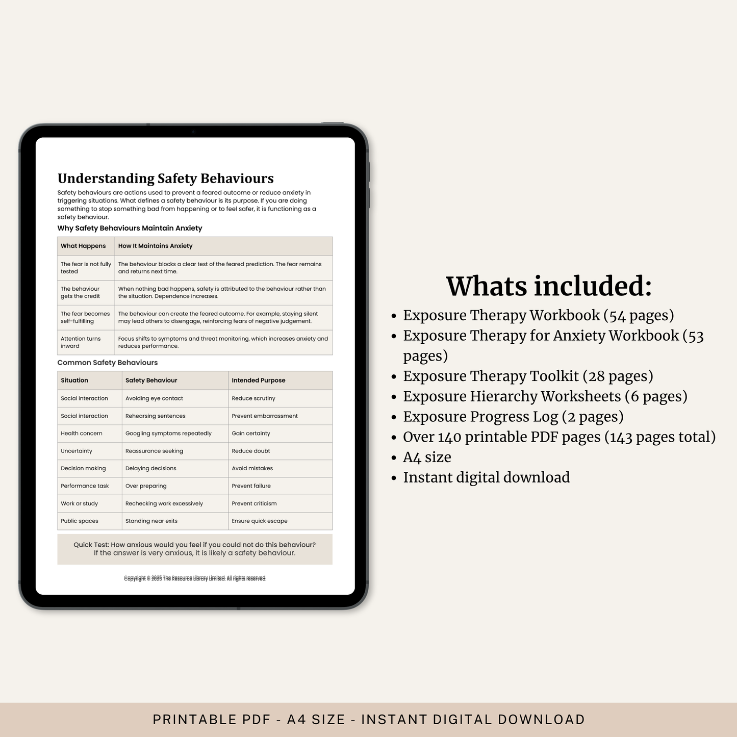 Complete Exposure Therapy Bundle