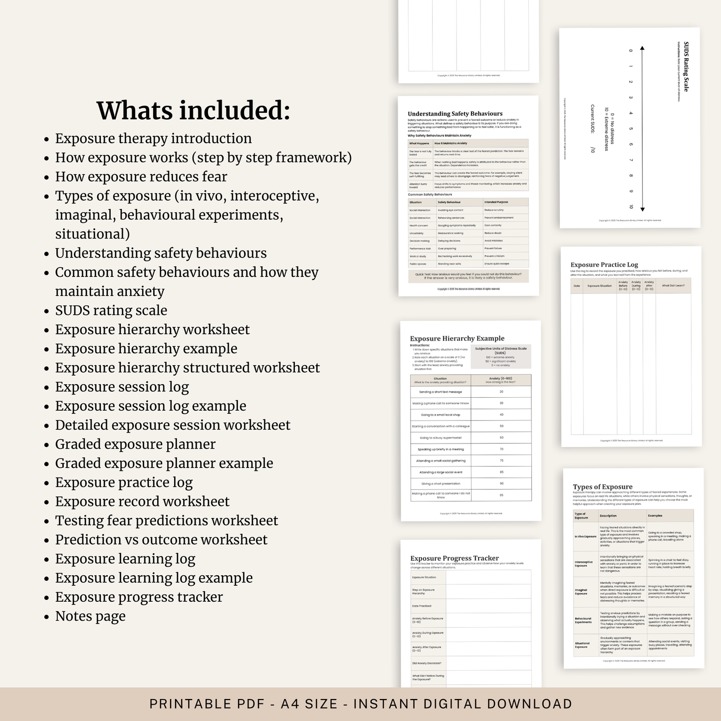 Exposure Therapy Toolkit
