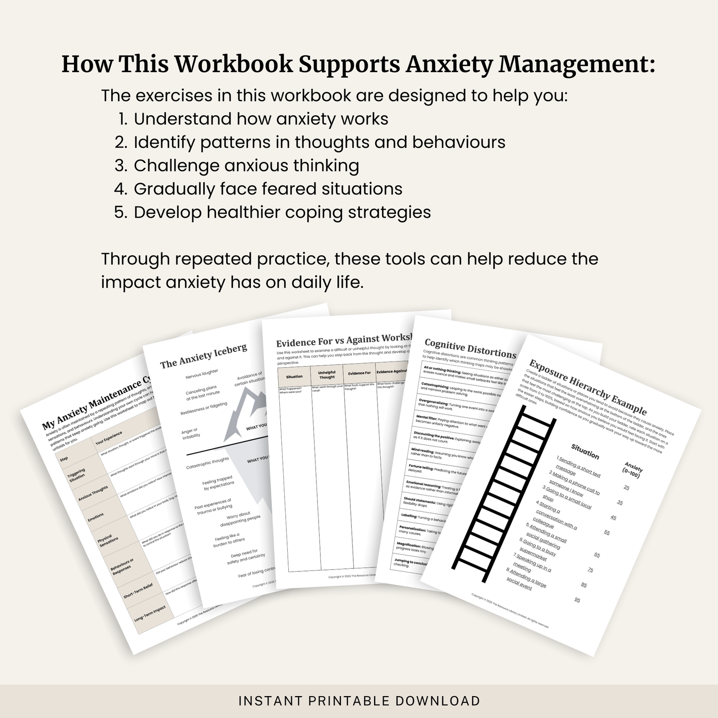 The Complete Anxiety Workbook