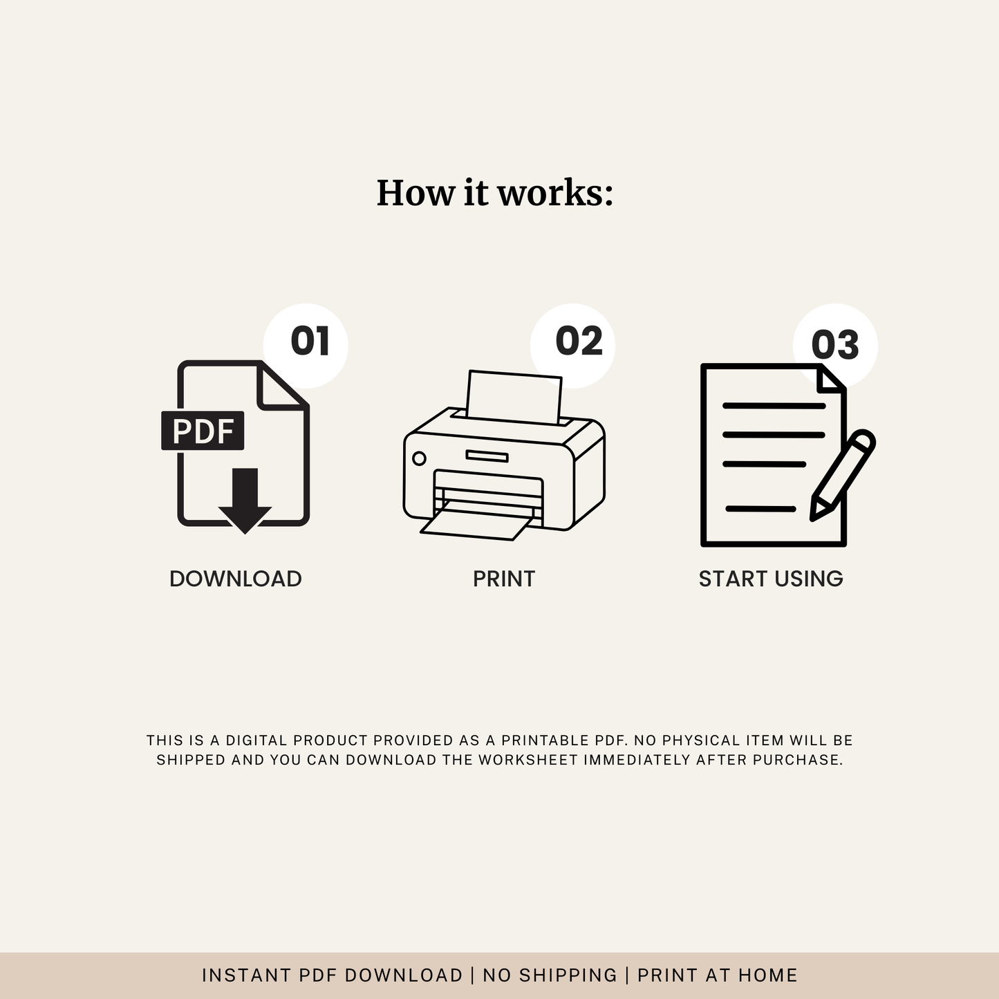 ABC Analysis Worksheet