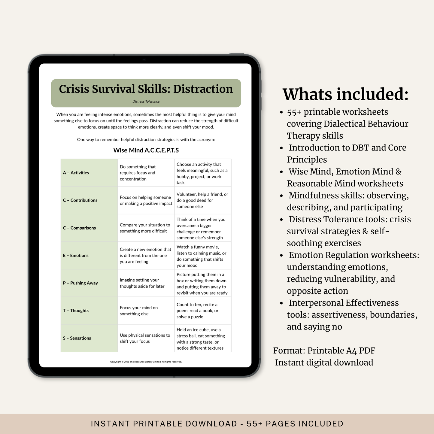 DBT Skills Workbook