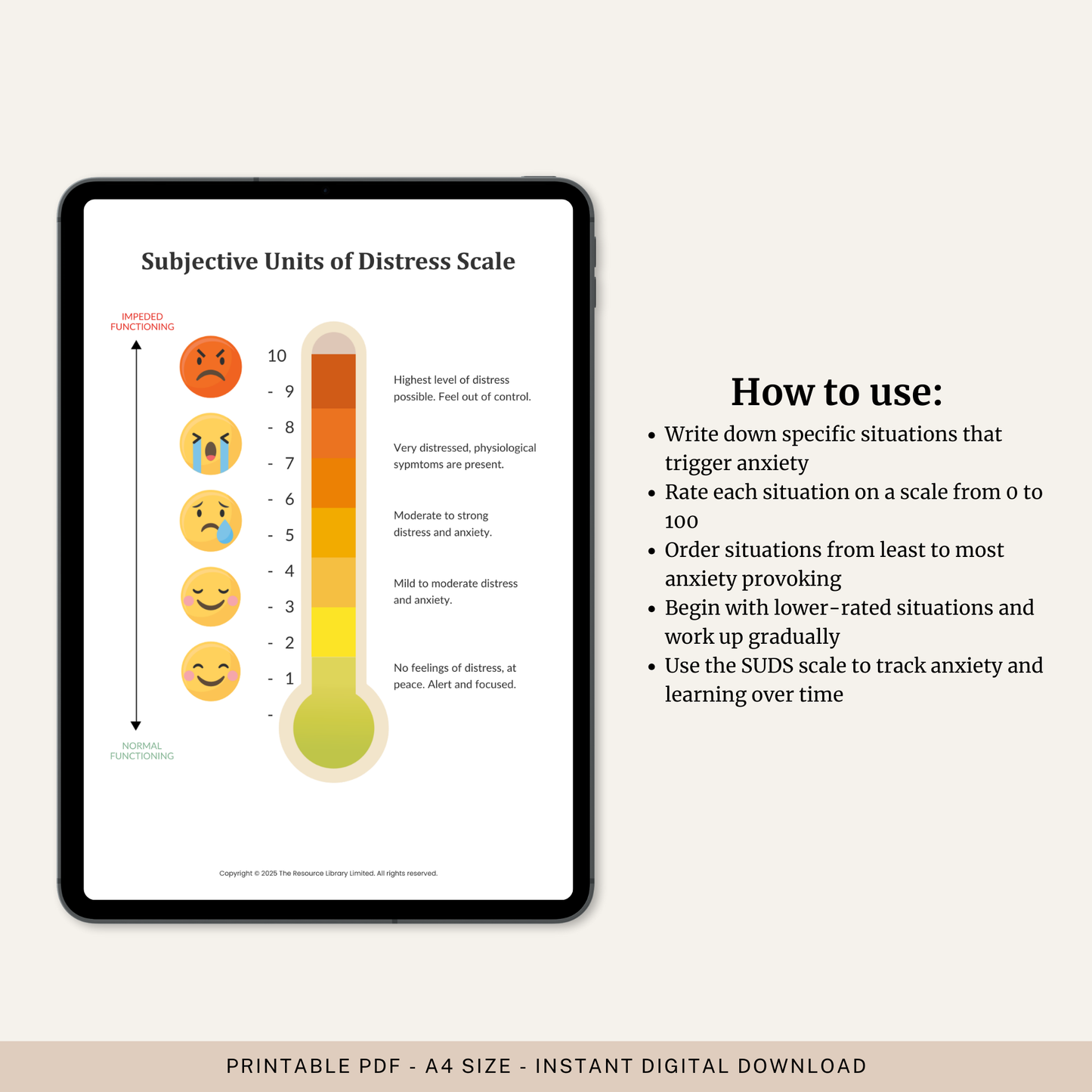 Exposure Hierarchy Worksheet