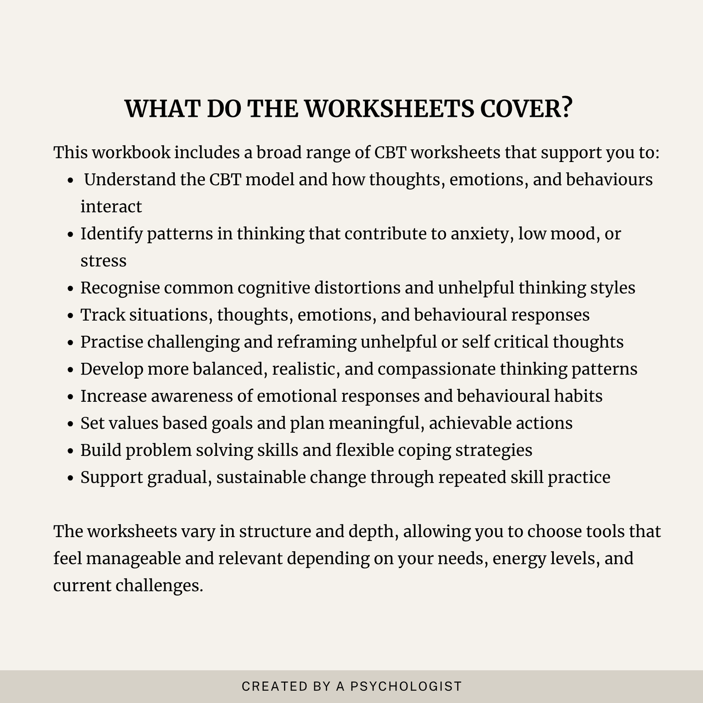 CBT Workbook