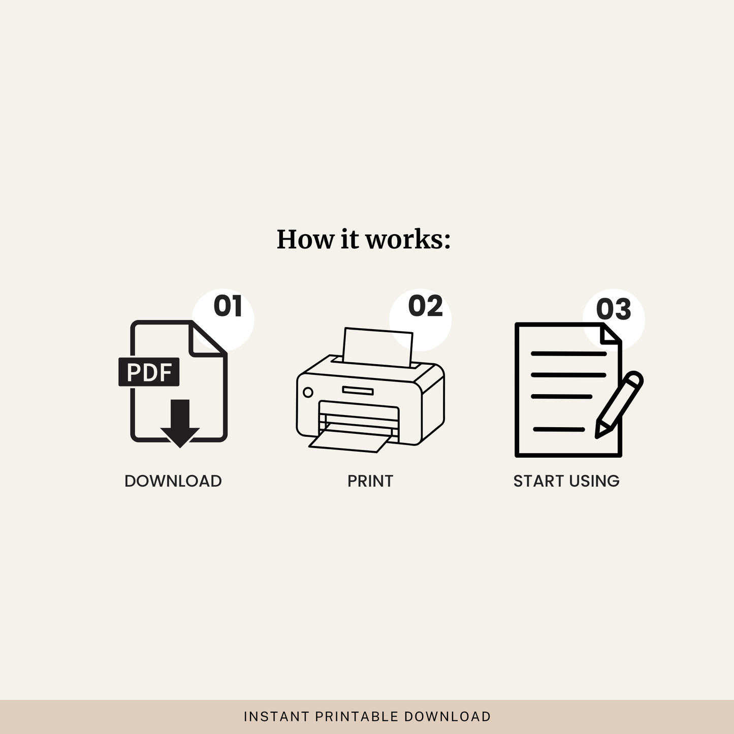 Anxiety Thought Log Worksheet