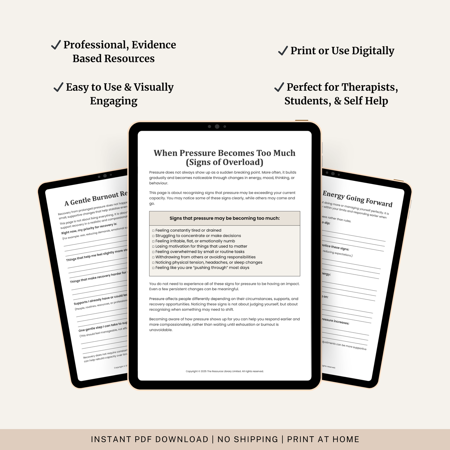 Stress and Burnout Recovery Toolkit