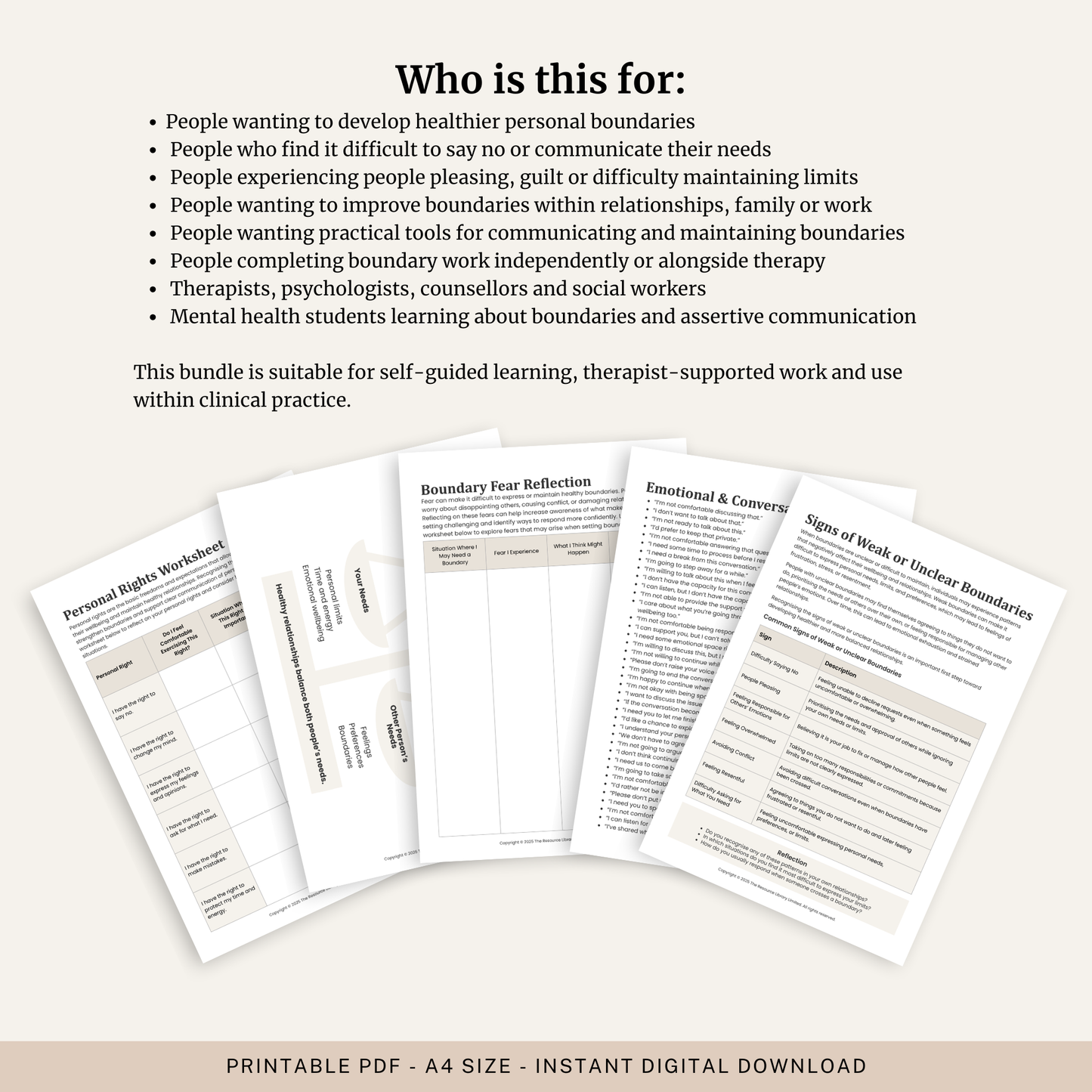 Complete Boundaries Bundle
