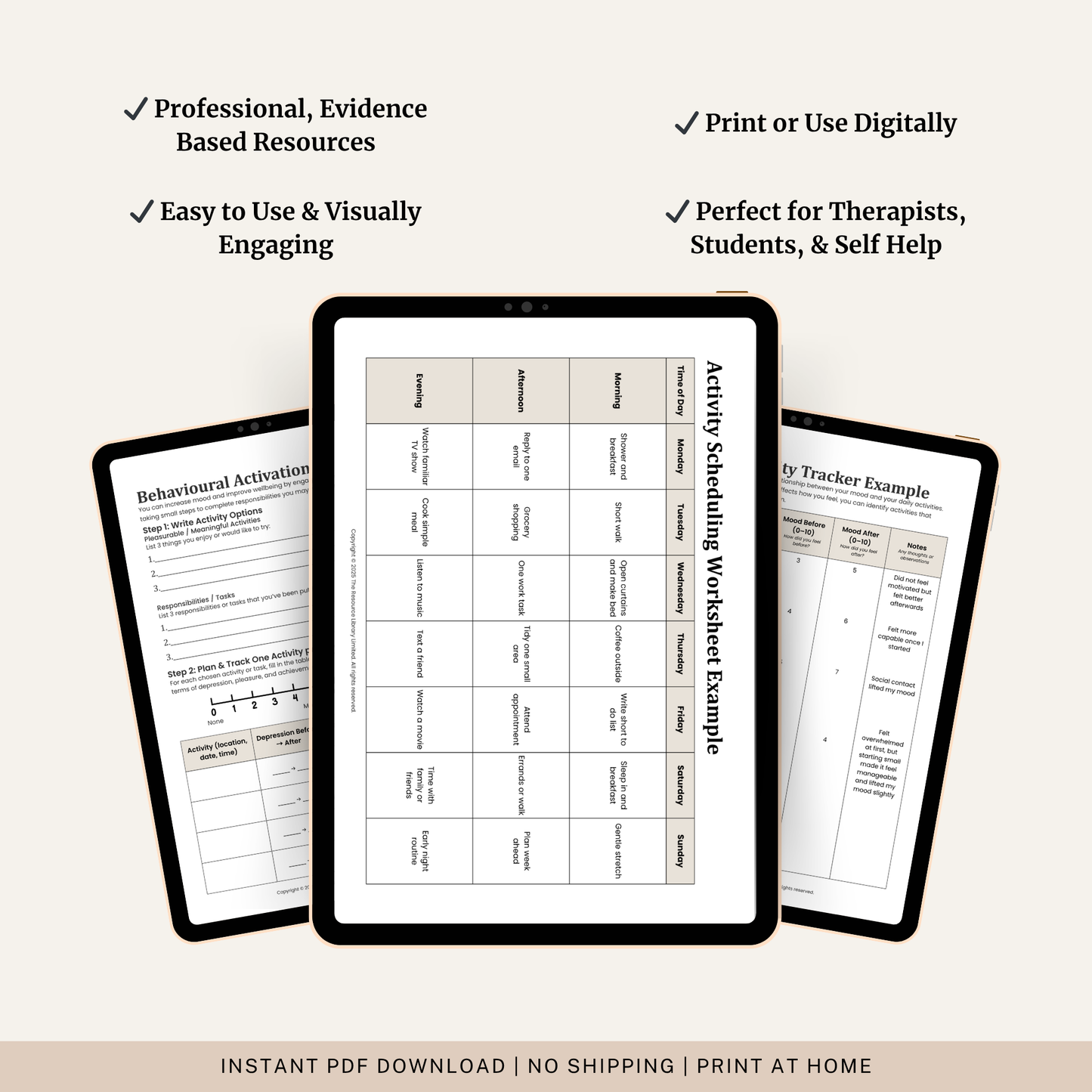 Behavioural Activation Toolkit