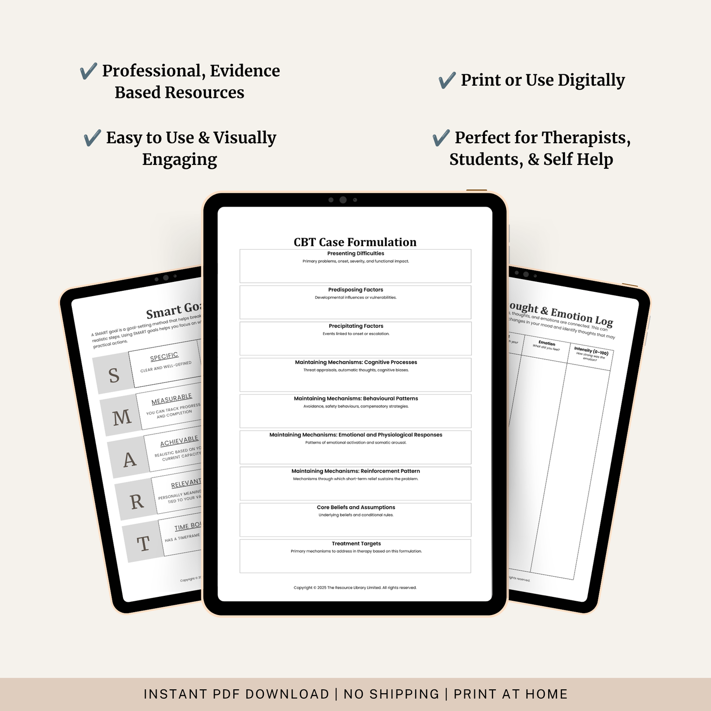 CBT Case Formulation Toolkit