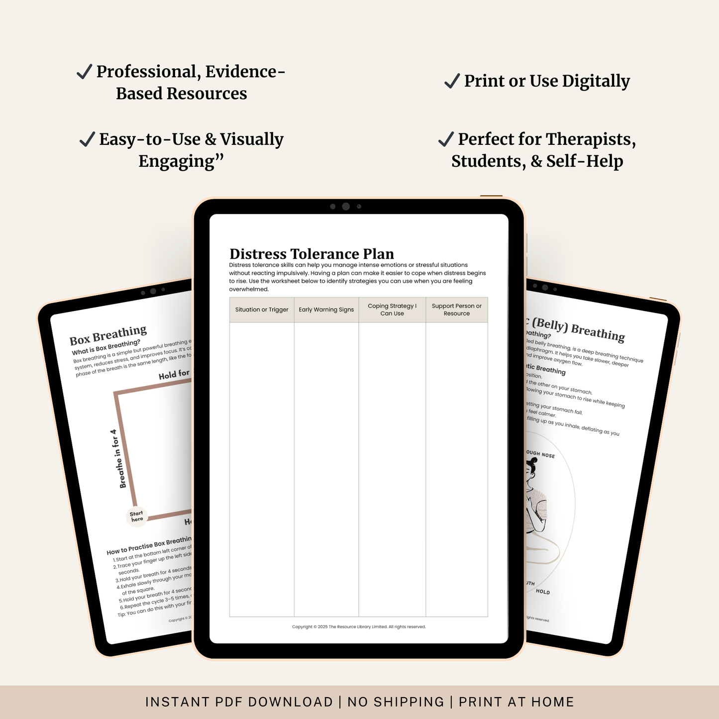Anxiety Coping Skills Toolkit