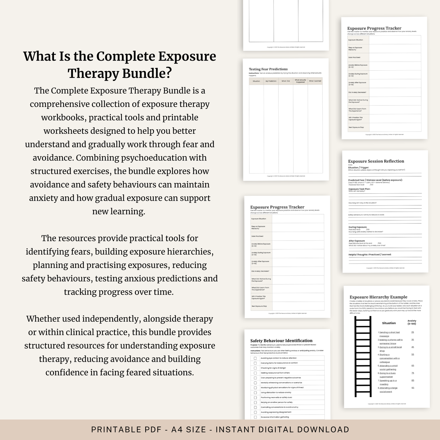 Complete Exposure Therapy Bundle