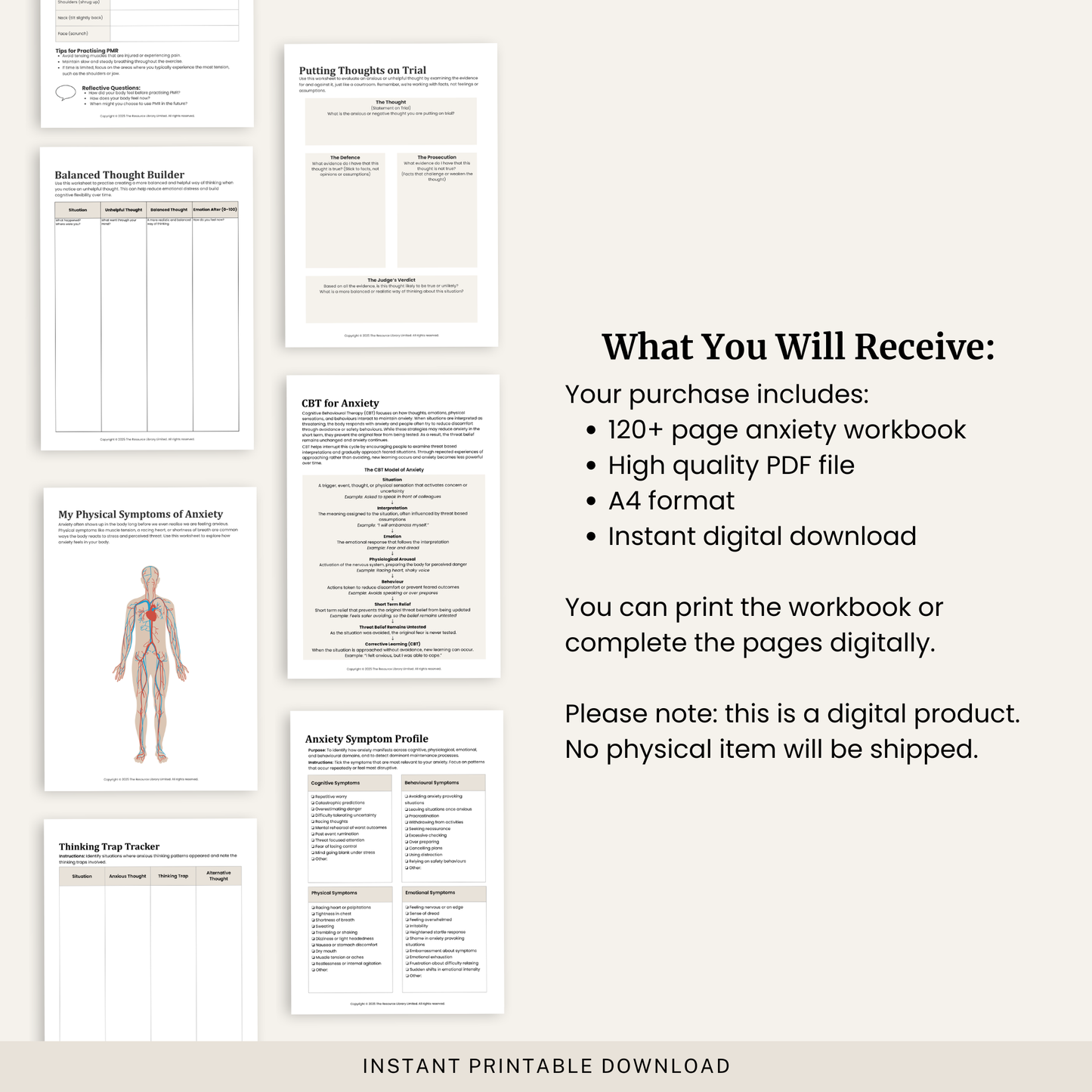 The Complete Anxiety Workbook