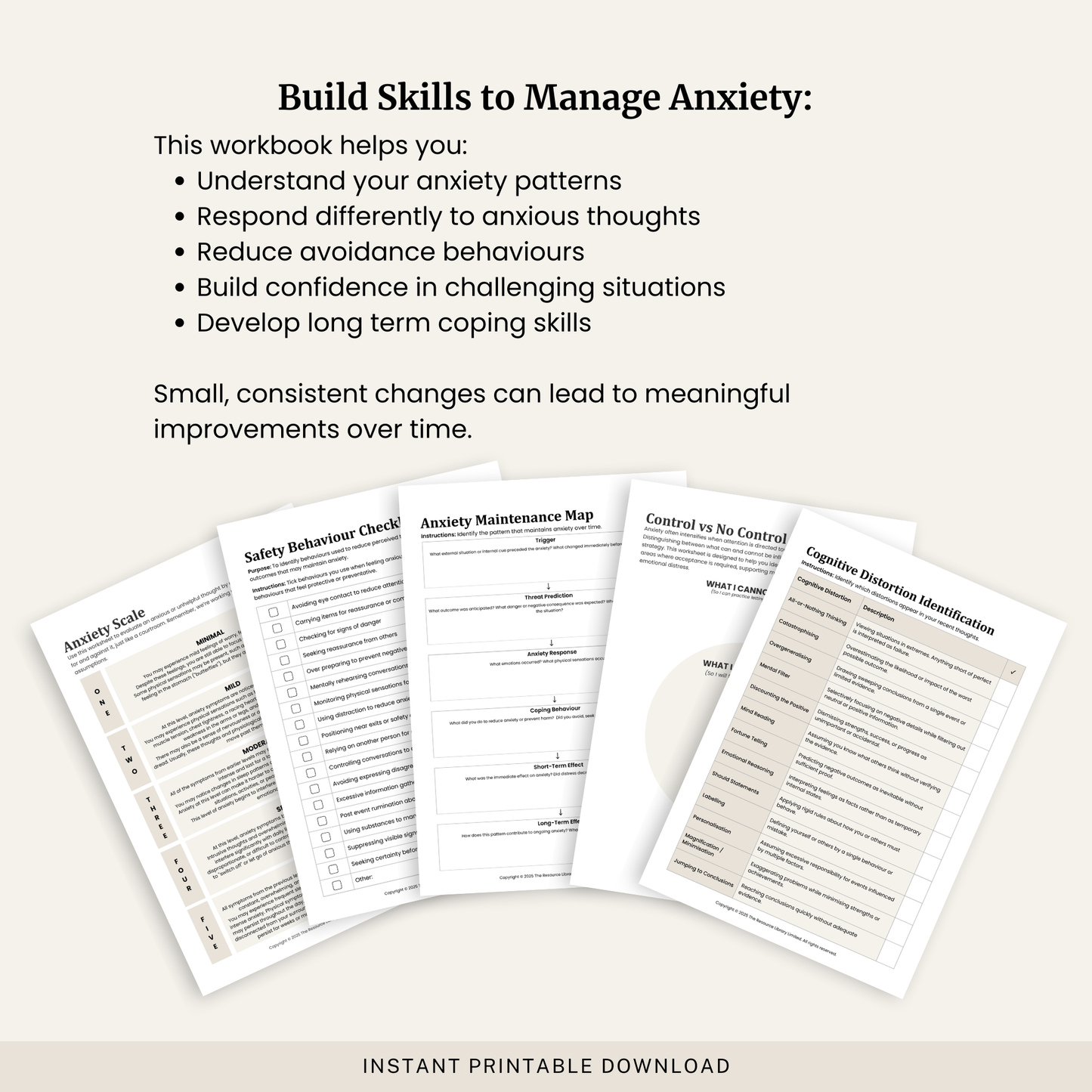 The Complete Anxiety Workbook