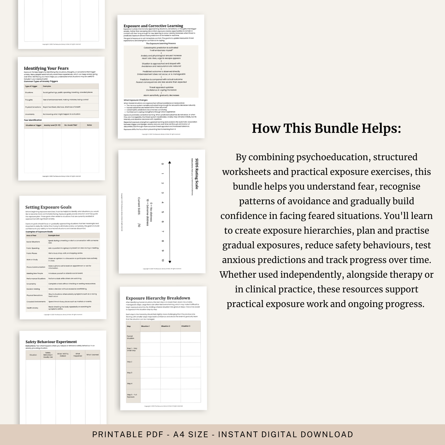 Complete Exposure Therapy Bundle